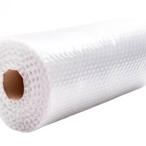 Plástico de burbujas para protección segura de objetos frágiles.